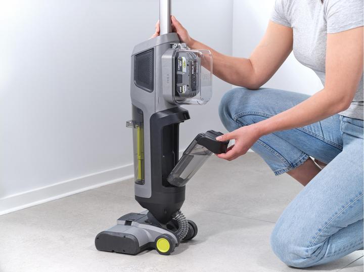 Produktbild Ryobi Akku-Hartbodenreiniger RHFC18BL-0 ohne Akku und Ladegerät