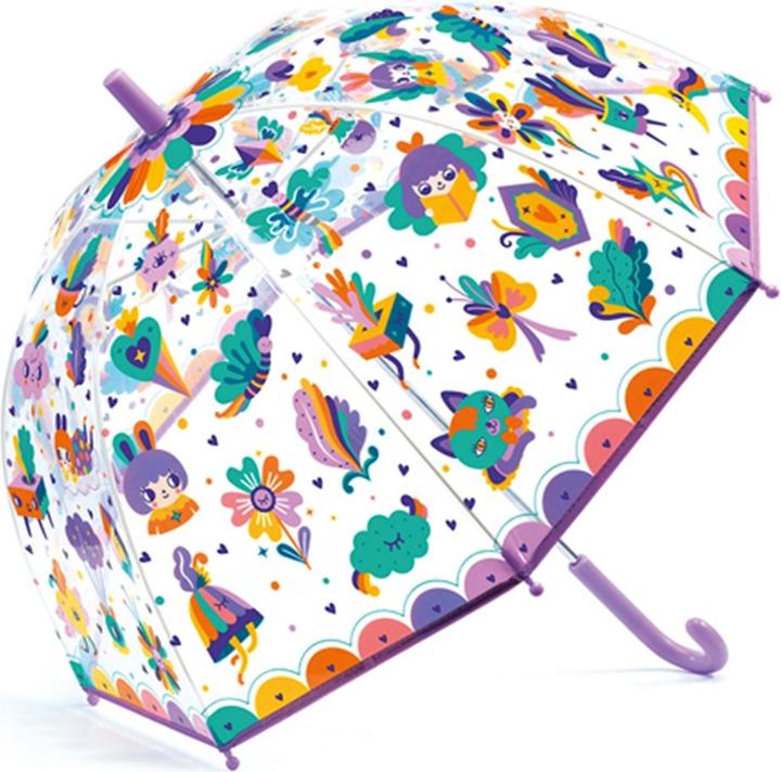 Produktbild Djeco Regenschirm Regenbogen 70 x 68 cm