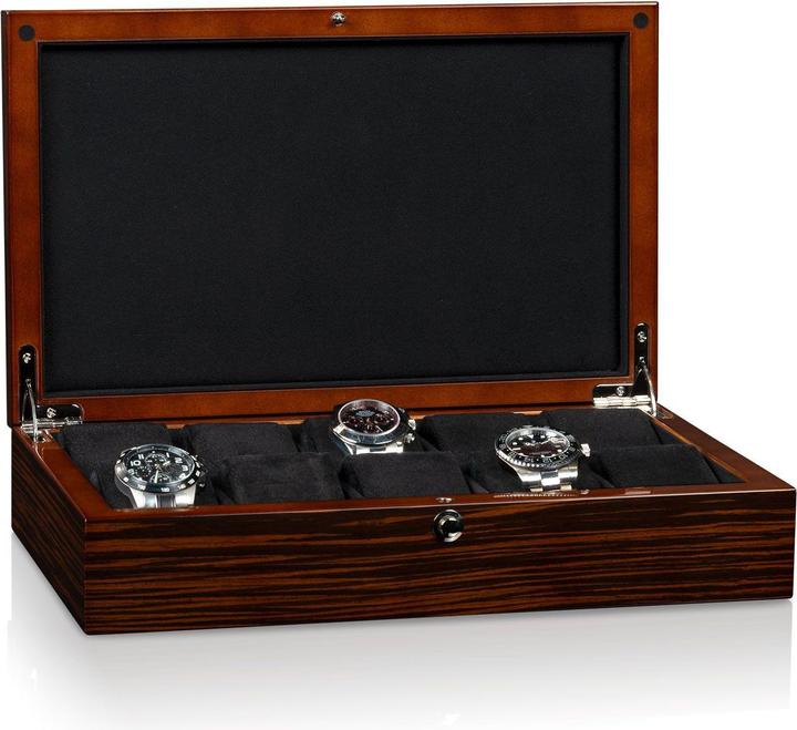 Produktbild Beco Uhrenbox Crystal 10 - Braun