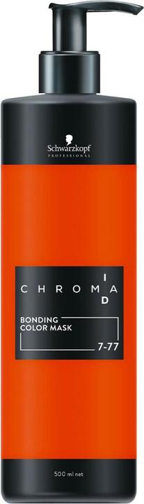 Schwarzkopf Professional Chroma ID Bonding Color Mask 7-77 Mittelblond Kupfer Extra (300 ml)