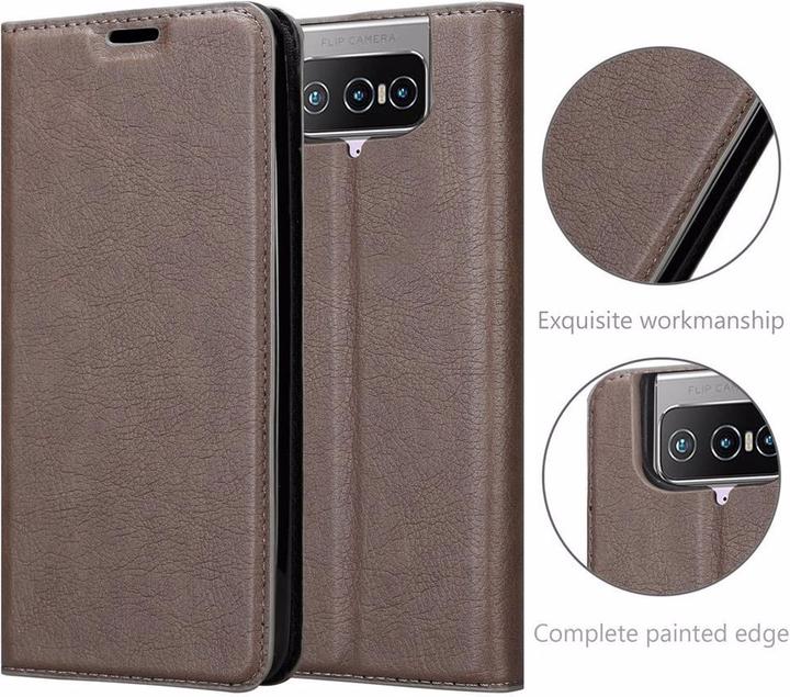 Immagine prodotto Cadorabo Copertina magnetica invisibile del libro (Asus Zenfone 7)
