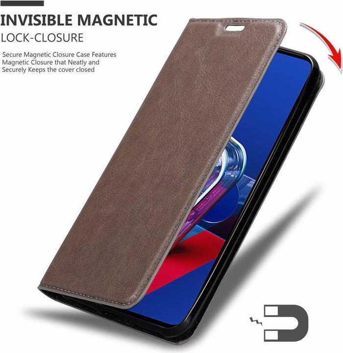 Immagine prodotto Cadorabo Copertina magnetica invisibile del libro (Asus Zenfone 7)