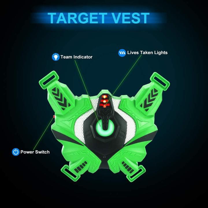 Image du produit Tinoteen Kit pistolet laser tag avec gilets
