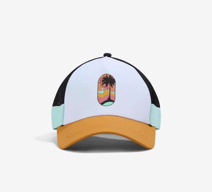 Immagine prodotto Kipsta Cappellino da beach volley da donna/uomo - Trucker bianco/marrone (Taglia unica)