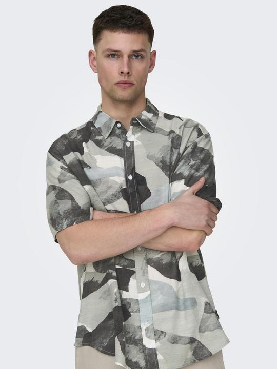 Image du produit Only & Sons Coupe décontractée Col de chemise Chemise (XXL)