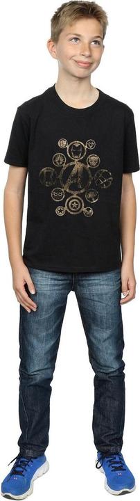 Image du produit - T-shirt AVENGERS INFINITY WAR ICONS - Garçon (140, 146)