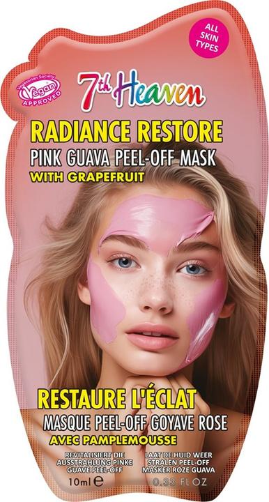 Actual product image 7th Heaven Peel-Off Mask Pink Guava 10 ml (10 ml)