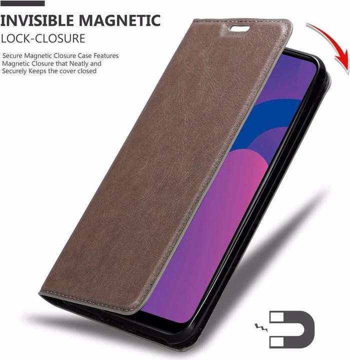 Produktbild Cadorabo Book Invisible Magnet Cover (Honor Play 9A)