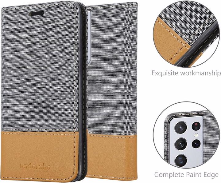 Productafbeelding Cadorabo Boek Jeans Optiek Cover (Samsung Galaxy S21 Ultra)
