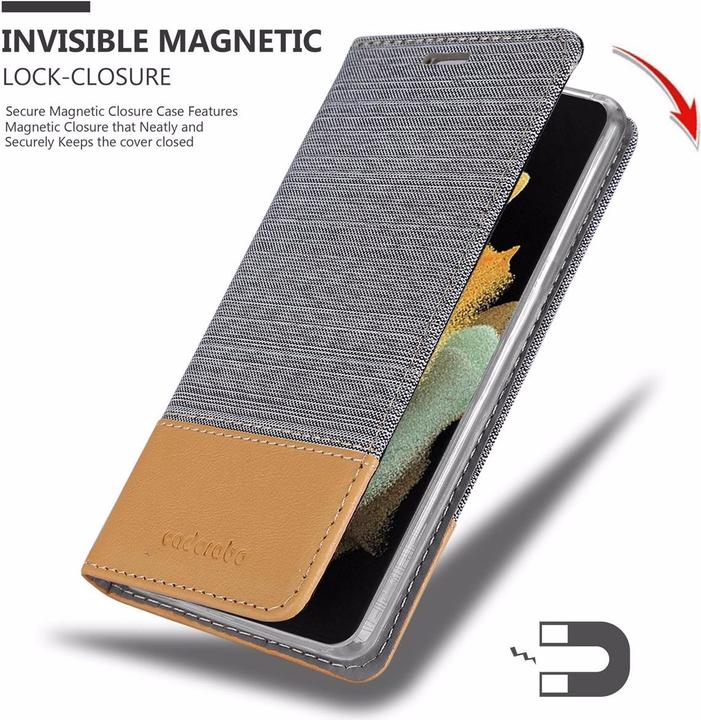 Productafbeelding Cadorabo Boek Jeans Optiek Cover (Samsung Galaxy S21 Ultra)
