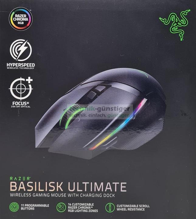 Produktbild Razer Basilisk Ultimate (Kabellos)