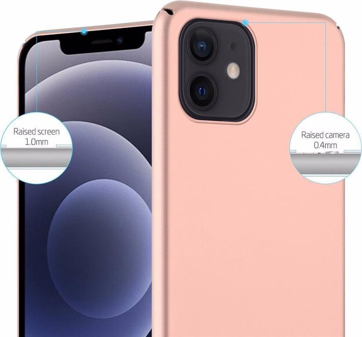 Image du produit Cadorabo Hard Cover Couverture métallique mate (Apple iPhone 12 mini)
