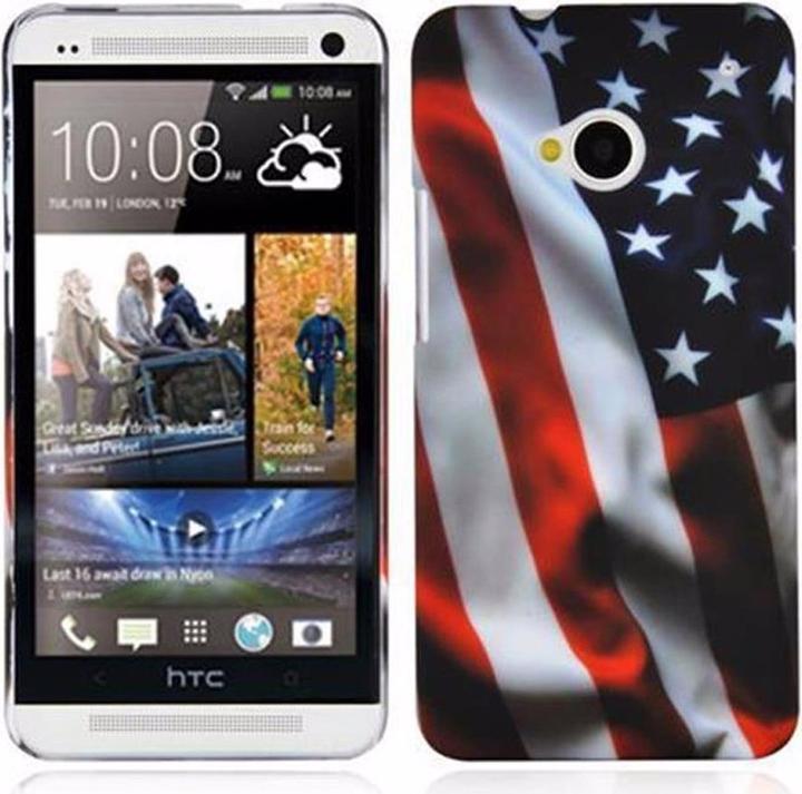 Actual product image Cadorabo Hard cover with imprint cover (HTC One M7)