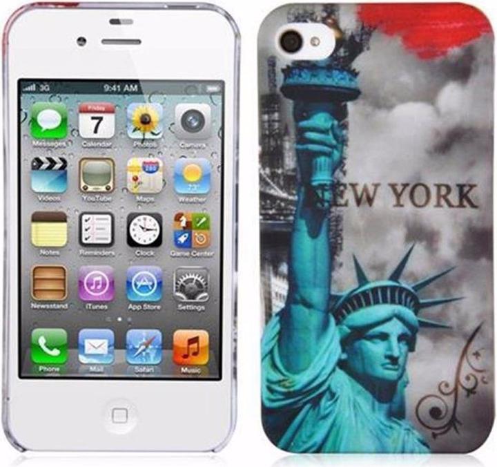 Produktbild Cadorabo Hard Cover mit Aufdruck Cover (Apple iPhone 4, LG G4s)