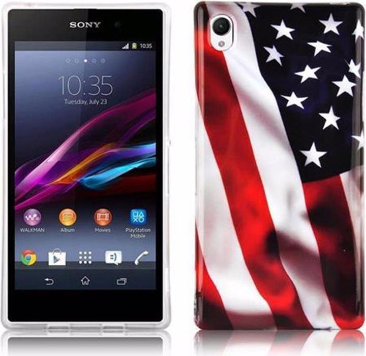 Produktbild Cadorabo Hard Cover mit Aufdruck Cover (Sony Xperia Z1)
