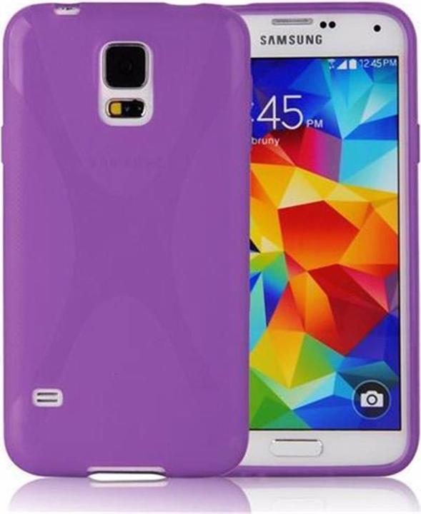 Produktbild Cadorabo TPU X-Line Cover (Samsung Galaxy S5 Neo, Samsung Galaxy S5)