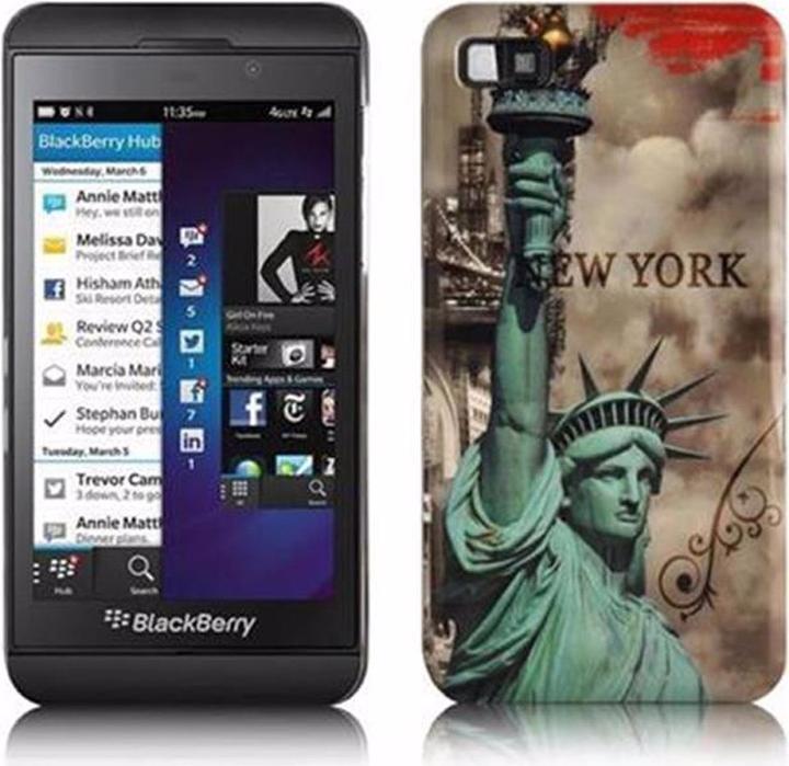 Produktbild Cadorabo Hard Cover mit Aufdruck Cover (Blackberry Z10)