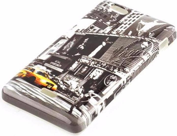 Actual product image Cadorabo Hard cover with imprint cover (Sony Xperia M)