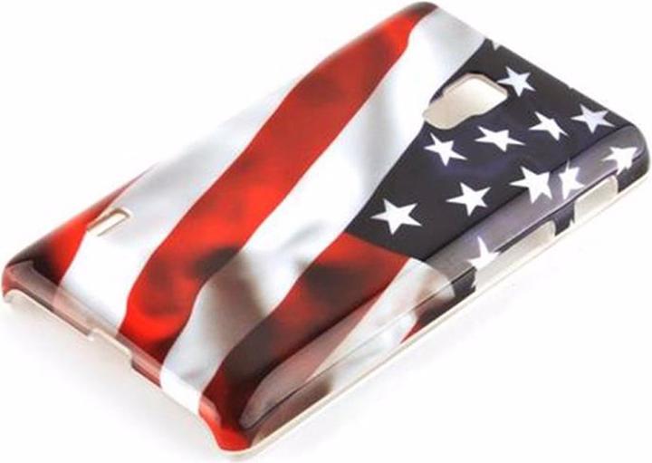 Actual product image Cadorabo Hard cover with imprint cover (LG Optimus L7 II)