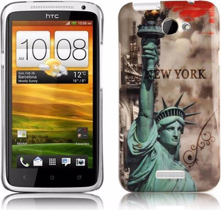 Produktbild Cadorabo Hard Cover mit Aufdruck Cover (HTC One X+)