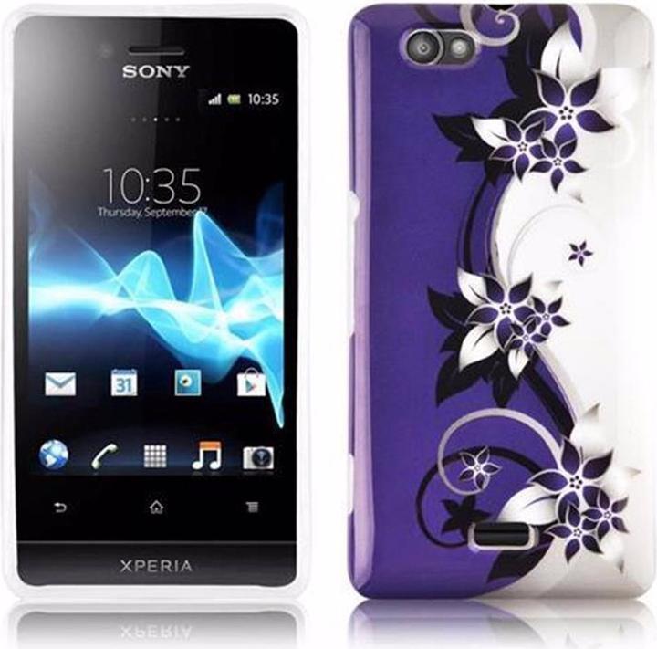 Produktbild Cadorabo Hard Cover mit Aufdruck Cover (Sony Xperia M)