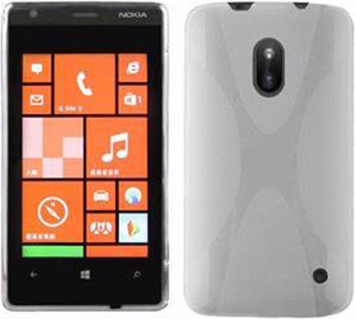 Actual product image Cadorabo TPU X-Line Cover (Nokia Lumia 620)