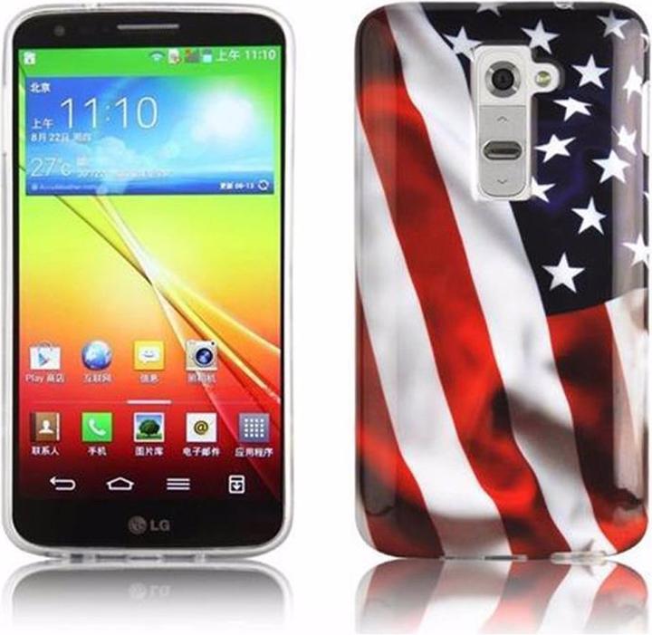 Actual product image Cadorabo Hard cover with imprint cover (LG G2)