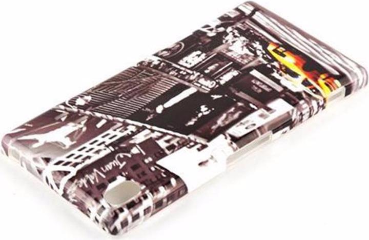 Produktbild Cadorabo Hard Cover mit Aufdruck Cover (Sony Xperia Z1)
