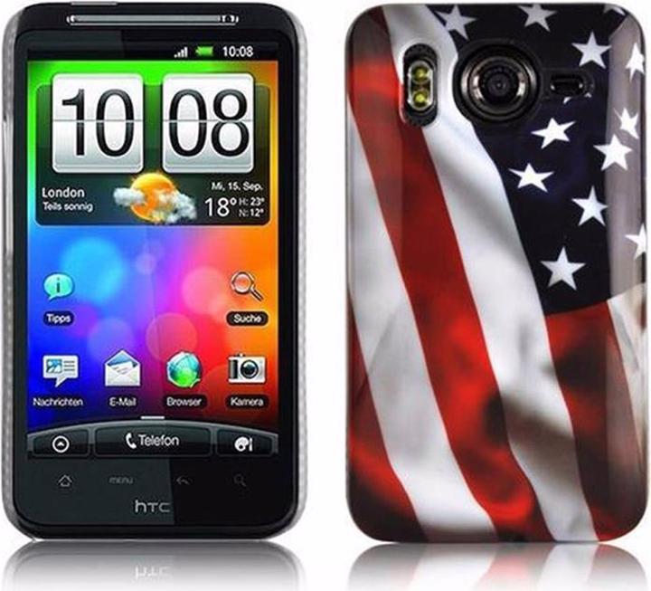 Produktbild Cadorabo Hard Cover mit Aufdruck Cover (HTC Desire HD)