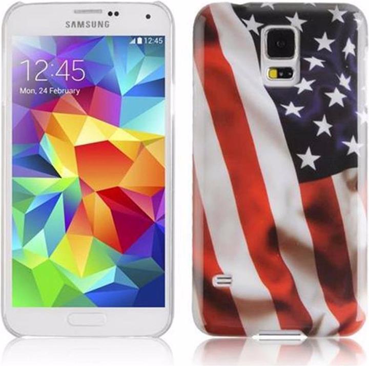 Produktbild Cadorabo Hard Cover mit Aufdruck Cover (Samsung Galaxy S5, Samsung Galaxy S5 Neo)