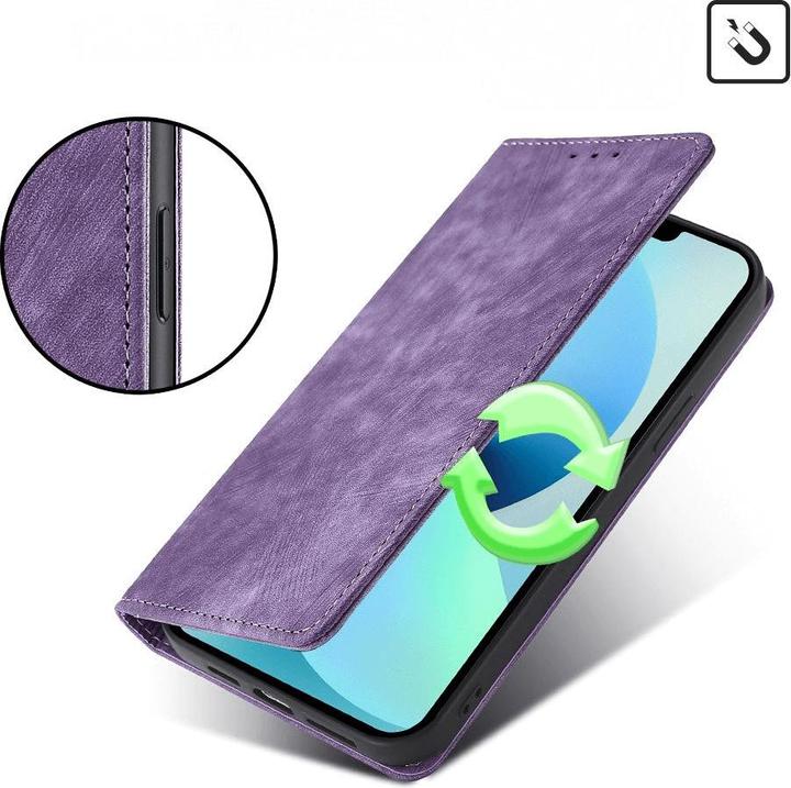 Produktbild Cover-Discount Sony Xperia 5 V - Hülle mit RFID Blocker violett (Sony Xperia 5 V)
