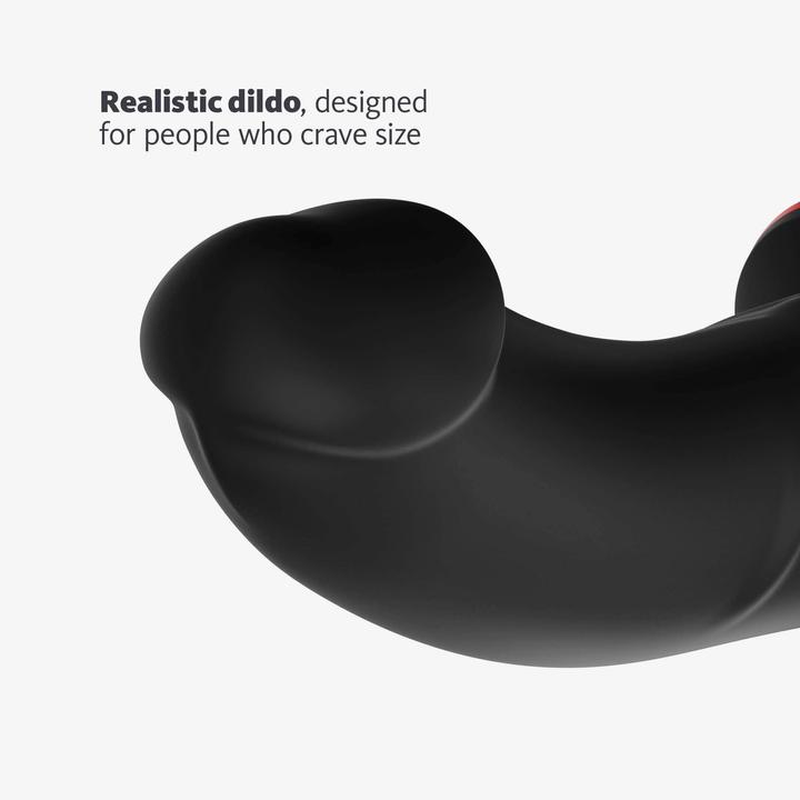 Actual product image Fun Factory - The Boss Realistic Dildo Black