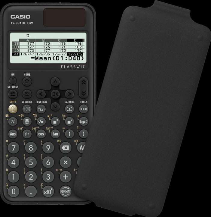 Immagine prodotto Casio FX-991DE CW (Celle solari, Batterie)