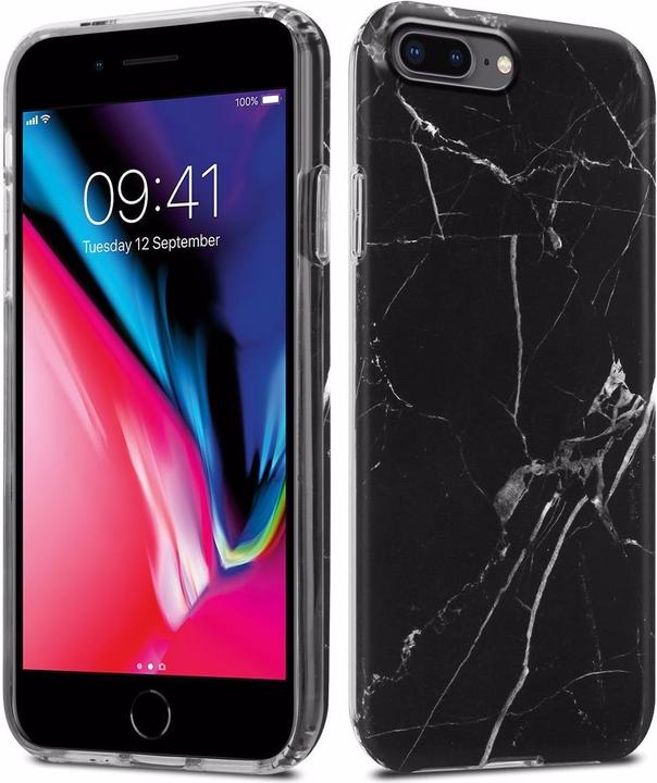 Produktbild Cadorabo IMD TPU Bunter Marmor Cover (Apple iPhone 7 Plus, Apple iPhone 7s Plus, Apple iPhone 8 Plus)