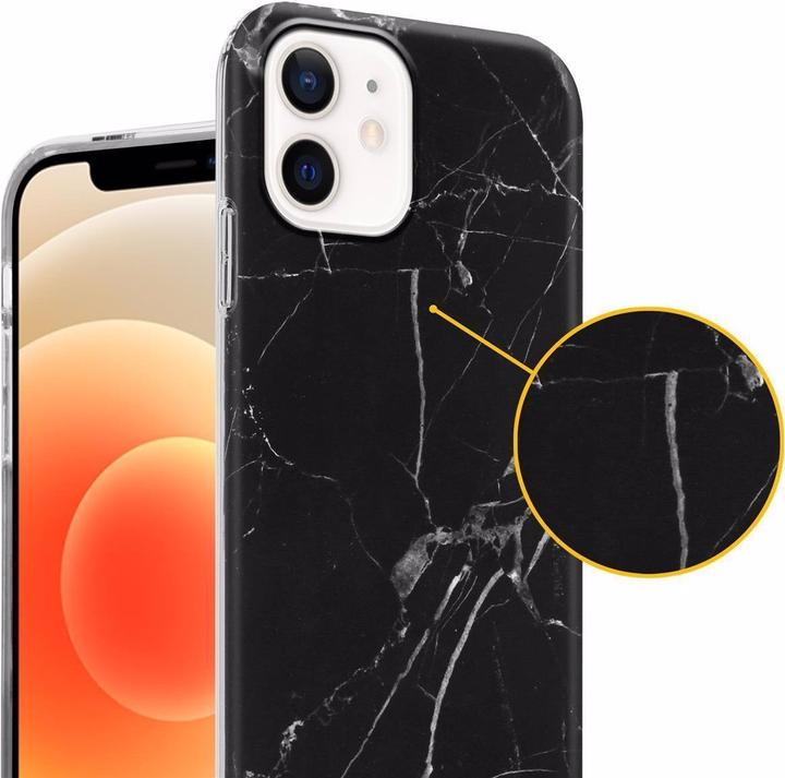 Image du produit Cadorabo Couverture IMD TPU Marbre coloré (Apple iPhone 12 Pro Max)