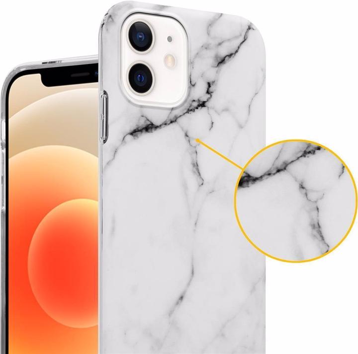 Produktbild Cadorabo IMD TPU Bunter Marmor Cover (Apple iPhone 12 Pro Max)