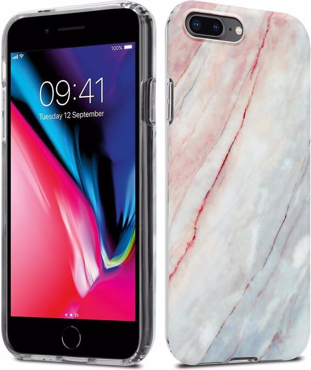 Actual product image Cadorabo IMD TPU Colorful Marble Cover (Apple iPhone 7 Plus, Apple iPhone 7s Plus, Apple iPhone 8 Plus)