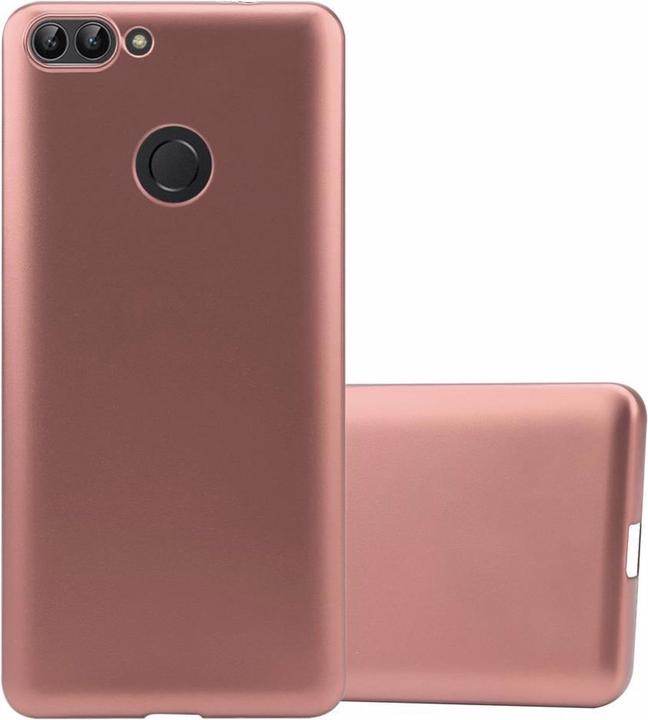 Image du produit Cadorabo Couverture métallique mate TPU (Huawei P Smart (2018), Huawei Enjoy 7S)