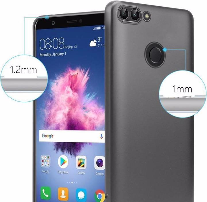 Productafbeelding Cadorabo TPU matte metalen hoes (Huawei Enjoy 7S, Huawei P Smart (2018))