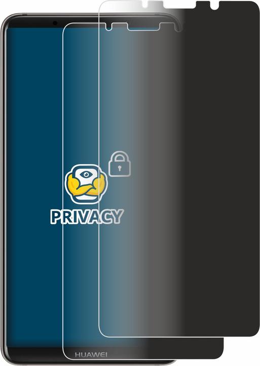 Productafbeelding BROTECT Anti-spionnetje privacyfolie Beschermfolie tegen blauw licht (2 Stuk, Huawei Mate 10 Pro)