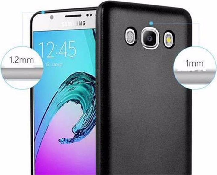 Actual product image Cadorabo TPU Matt Metallic Cover (Samsung Galaxy J7 2016)