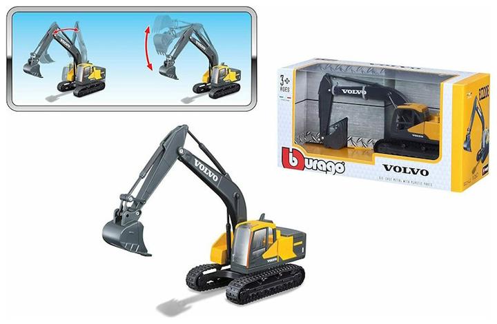 Actual product image Bburago Model car Volvo EC220E