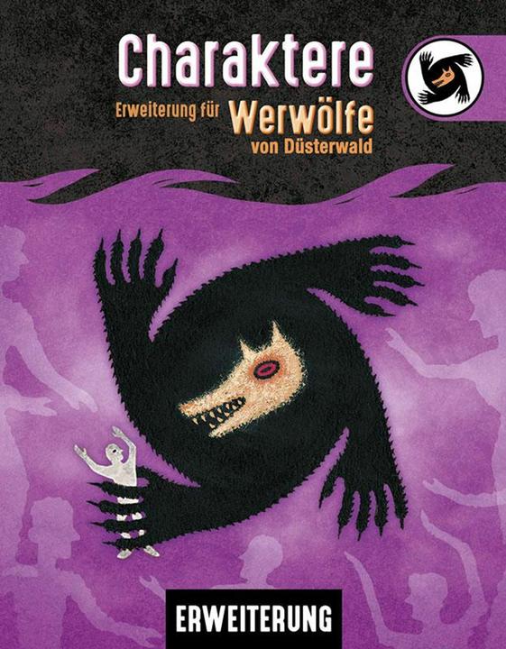 Produktbild Asmodée LUID0006 - Charaktere - Werwölfe von Düsterwald, 8-28 Spieler, ab 10 Jahren (DE-Erweiterung) (Deutsch)