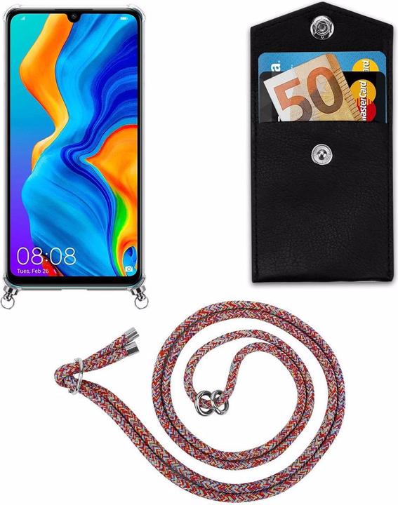 Produktbild Cadorabo TPU Handy Kette SILBER Cover