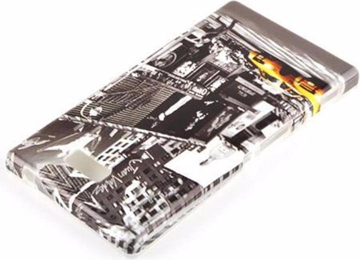 Produktbild Cadorabo Hard Cover mit Aufdruck Cover (Sony Xperia M2, Sony Xperia M2 Aqua)