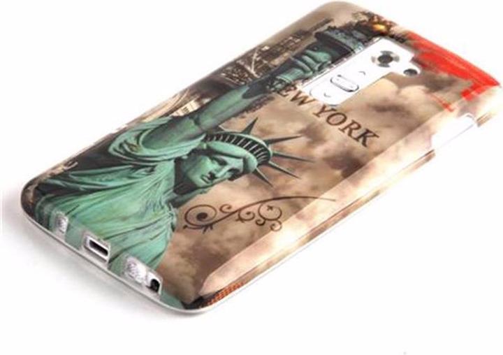 Actual product image Cadorabo Hard cover with imprint cover (LG G2)