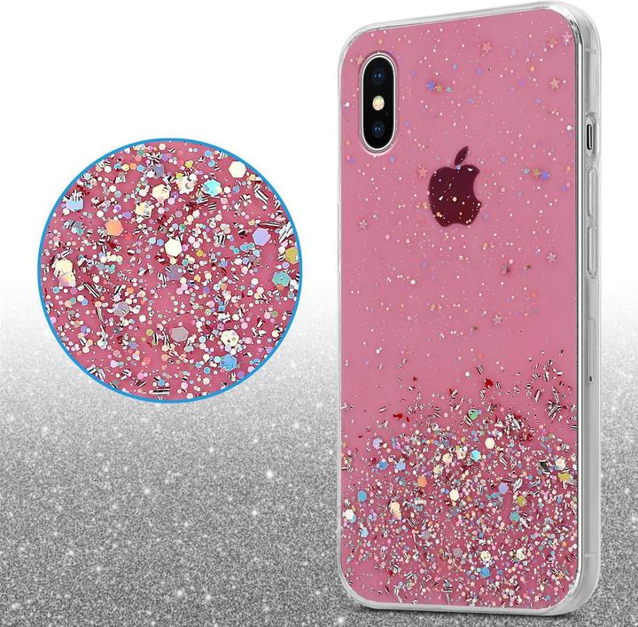 Produktbild Cadorabo TPU Cover funkelnder Glitter (Apple iPhone XS Max)