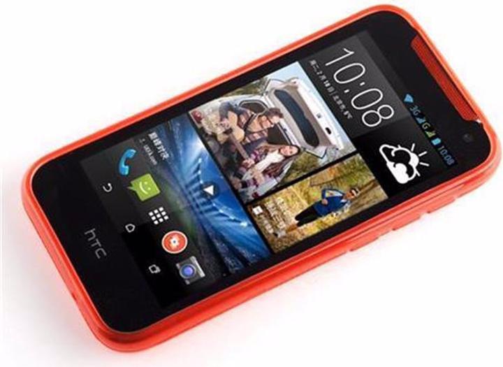 Produktbild Cadorabo TPU X-Line Cover (HTC Desire 310)