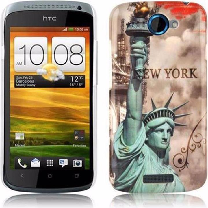 Produktbild Cadorabo Hard Cover mit Aufdruck Cover (HTC One S)