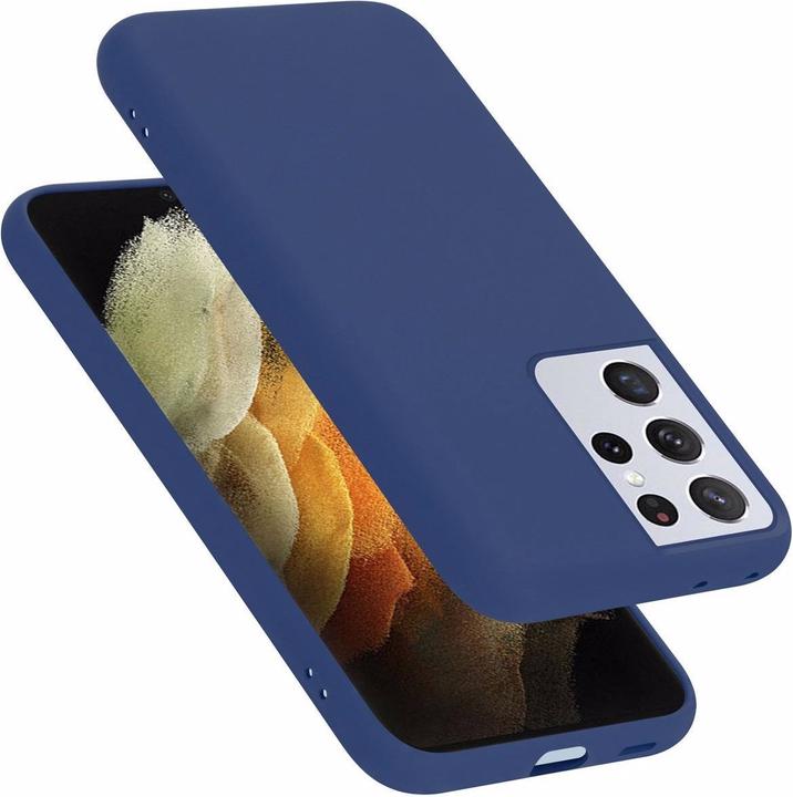 Actual product image Cadorabo TPU Liquid Silicone Case Cover (Samsung Galaxy S21 Ultra)
